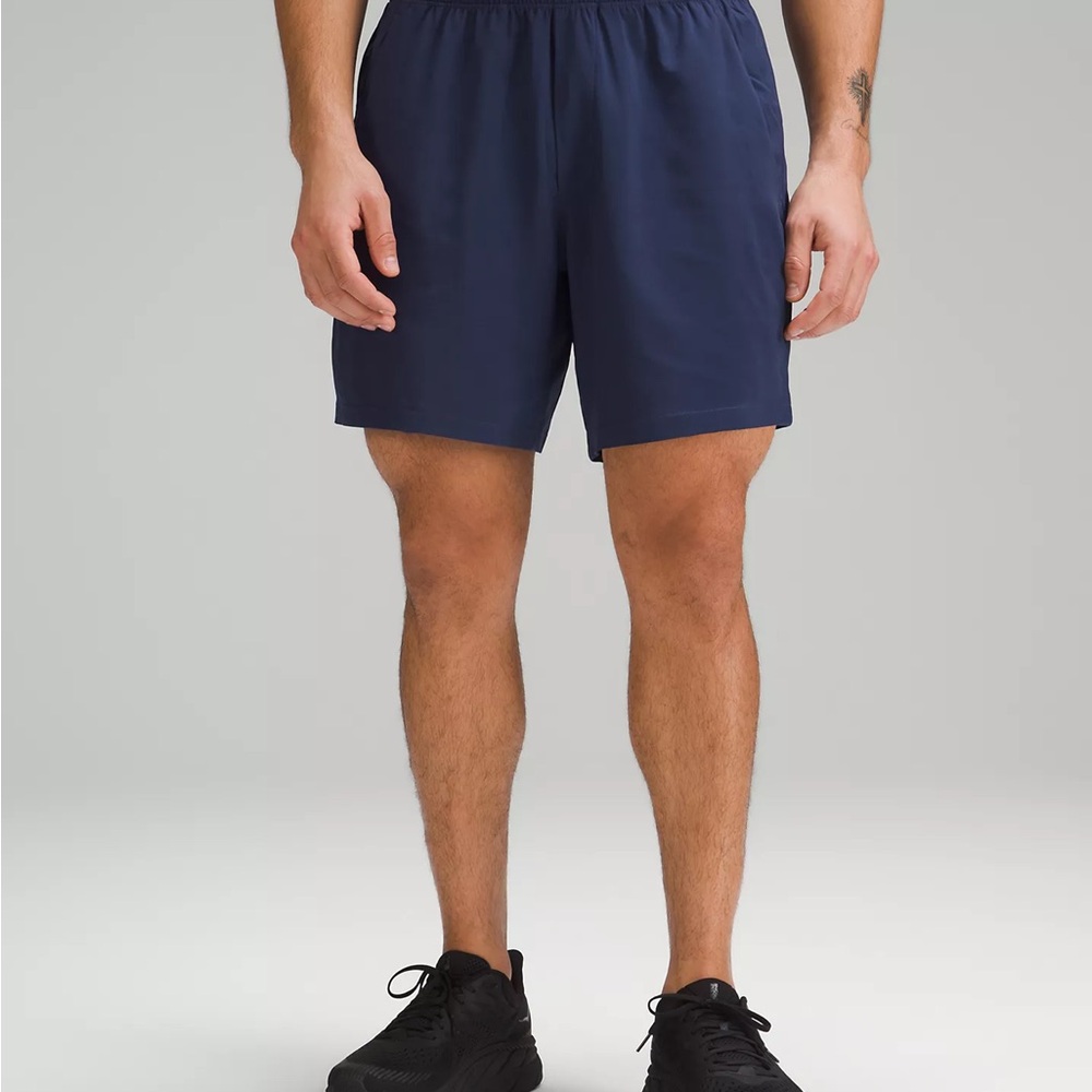 Men’s Navy XXL Pace Breaker Linerless Short 7"
